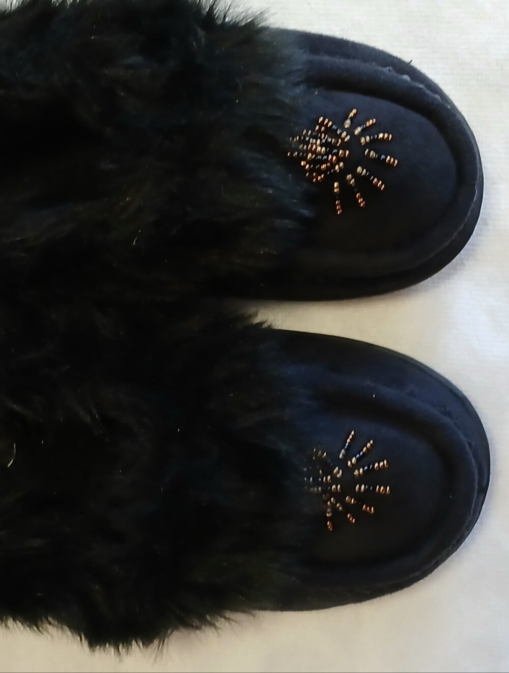 NYC Couture Moccasin Style Slipper Shoes NWOT Size 8 - Picture 7 of 15